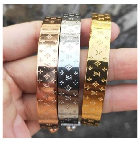 lv bracelet brown|louis vuitton bracelet diamond.